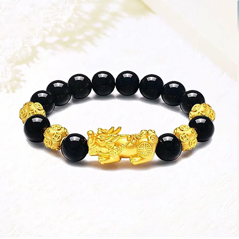 Blooming Petals Ebony Bracelets Unisex-2