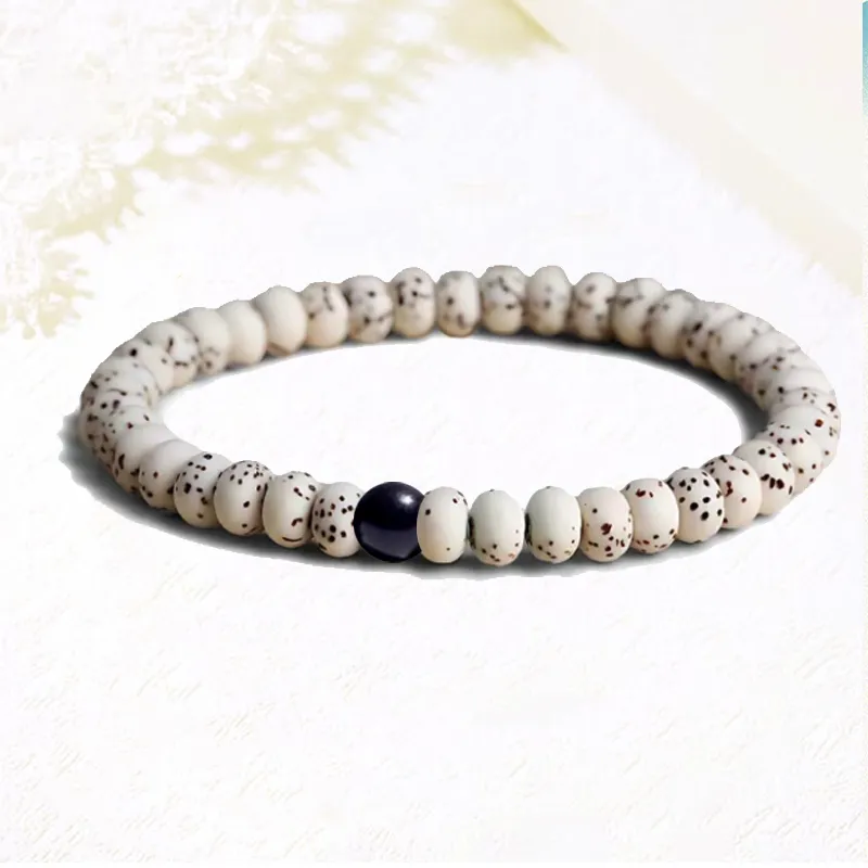 Blooming Petals Star Moon Bodhi Seeds Bracelets Unisex-5