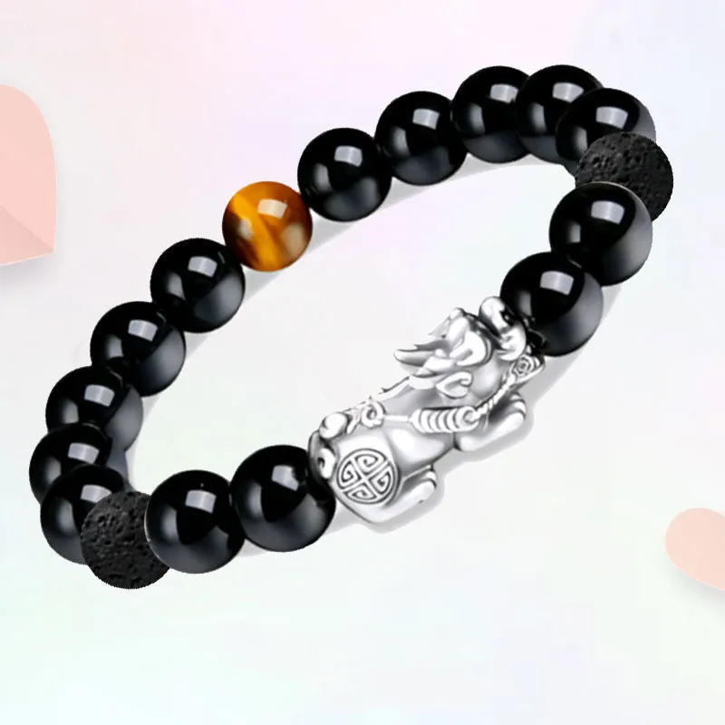 Blooming Petals Ebony Wooden Bracelets Unisex-5
