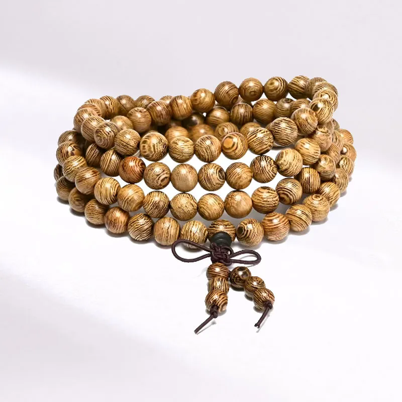 Blooming Petals Redwood Bracelets Unisex-5