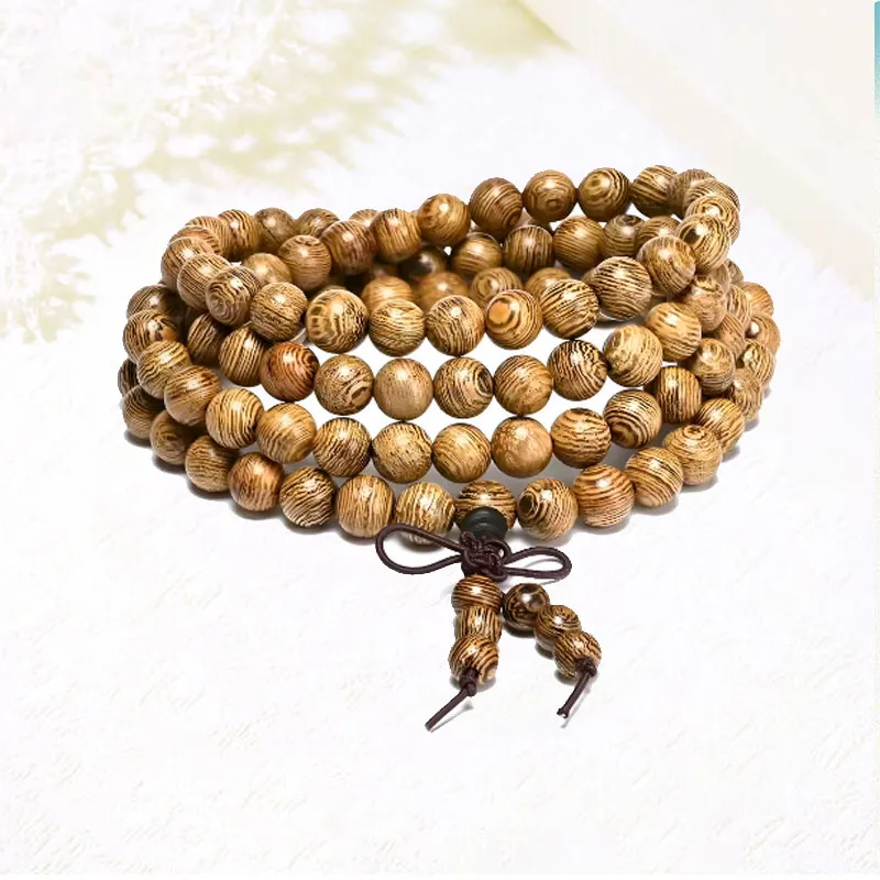 Blooming Petals Redwood Bracelets Unisex-1