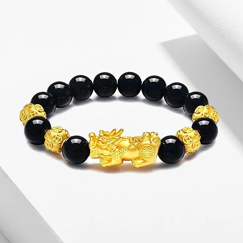 Blooming Petals Ebony Bracelets Unisex-3