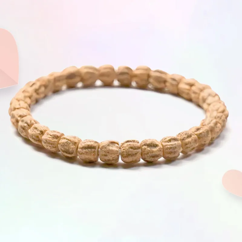 Blooming Petals Cacumen Platycladi Seeds Bracelets Unisex-5