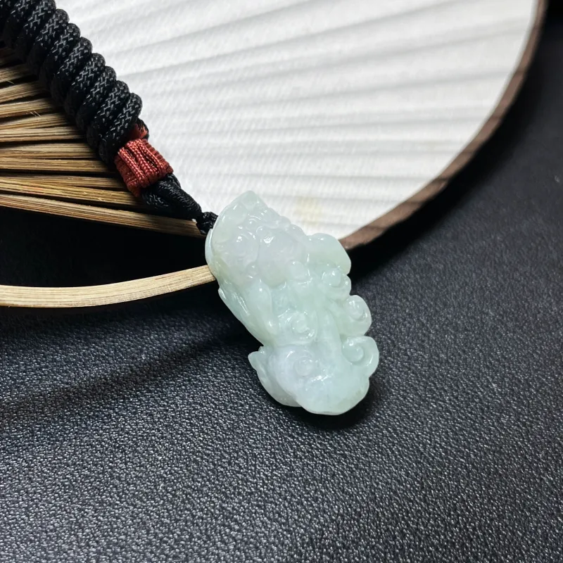 Harf Bean Type Jadeite Necklaces Unisex-3