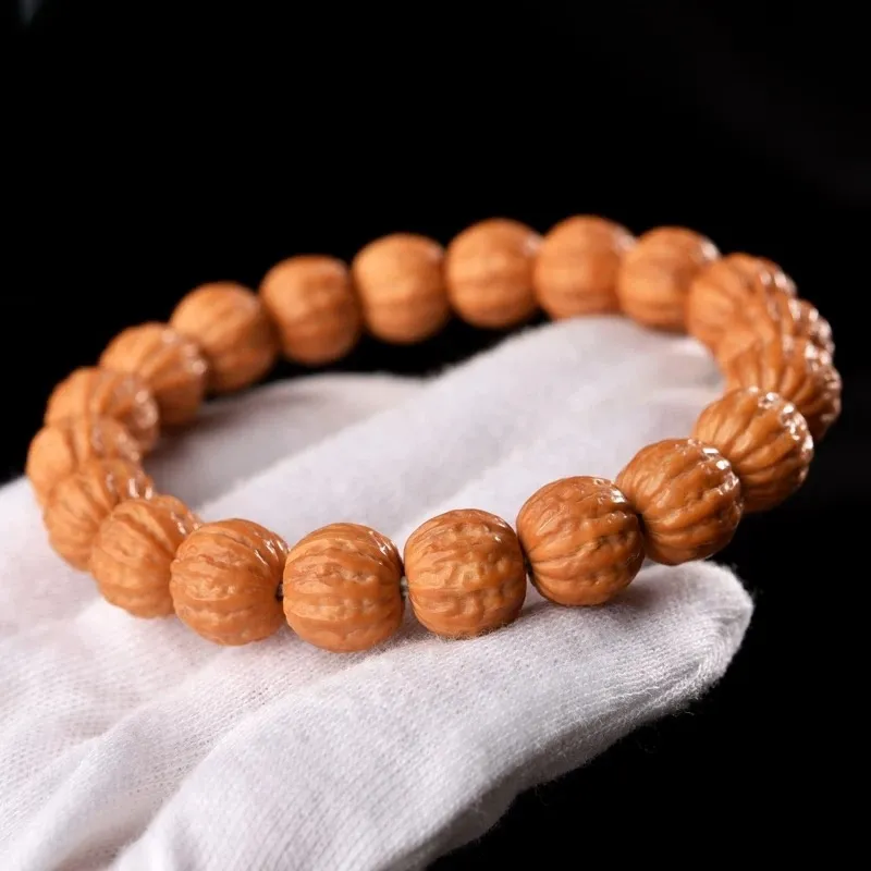 Harf Monkey Head Walnut Bracelets Unisex-3
