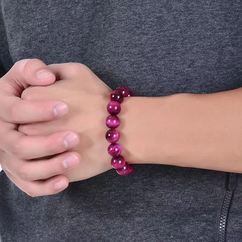 Harf Tiger's Eye Stone Jade Bracelets Unisex-16