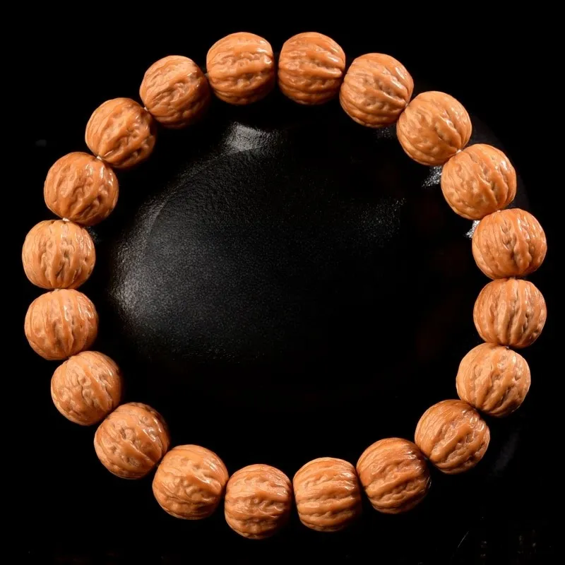 Harf Monkey Head Walnut Bracelets Unisex-2