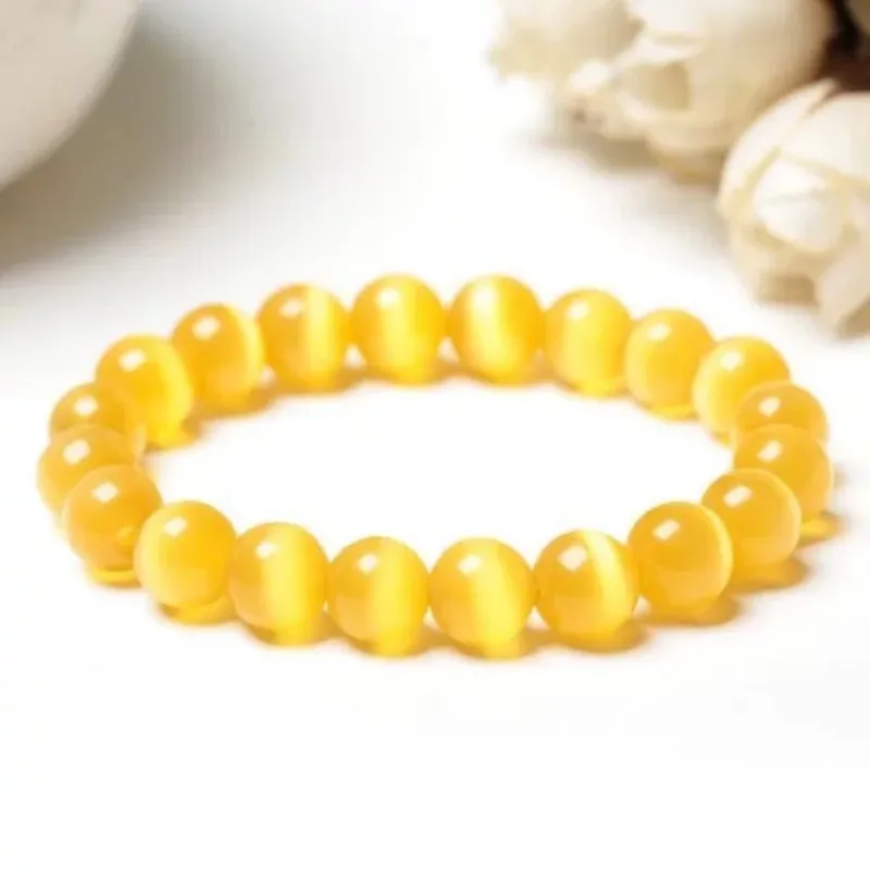 Harf Glass Cat Eye Bracelets Unisex-11