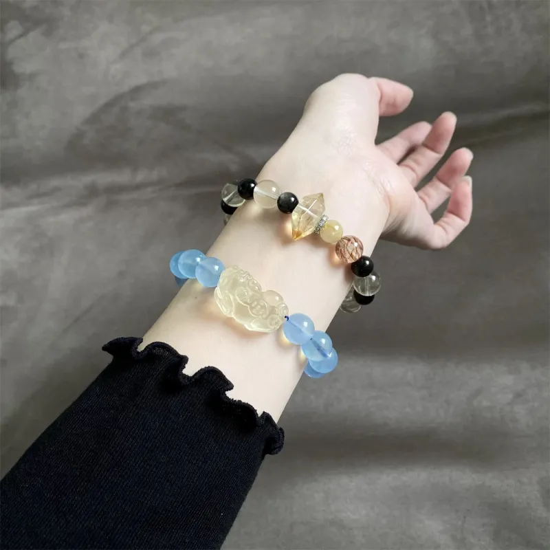 Harf Jade Bracelets Unisex-7