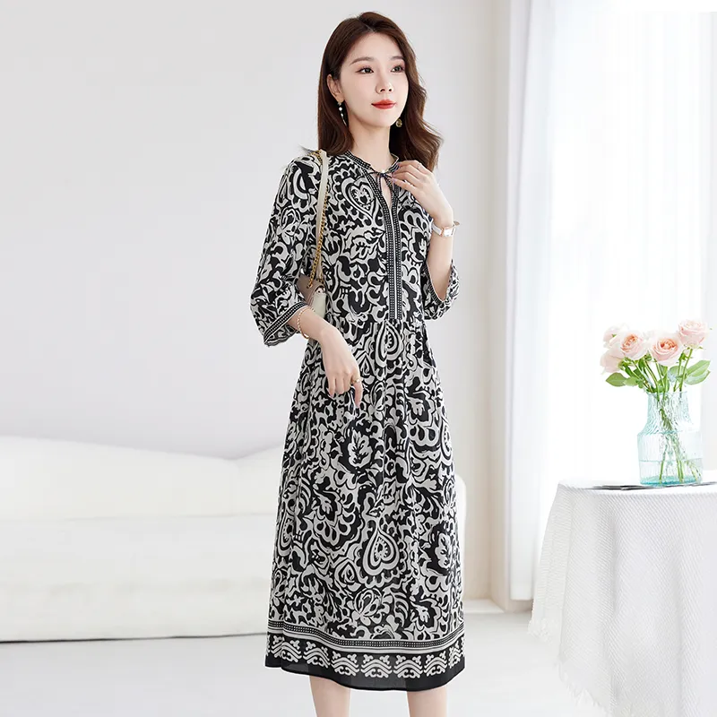 Ink Beauty Short Sleeved Dress Women's-1