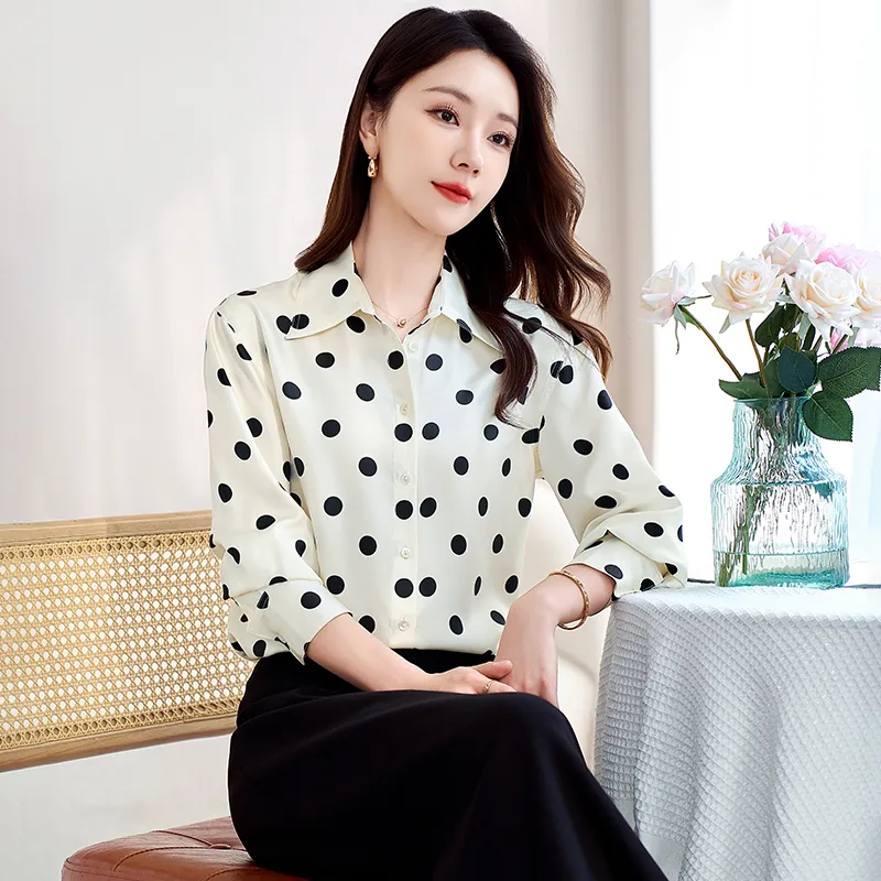 Ink Beauty Shirts Women's Polka Dot-1