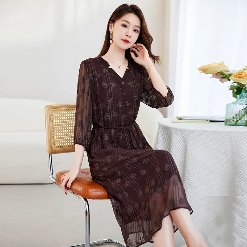 Ink Beauty Short Sleeved Dress Women's-3