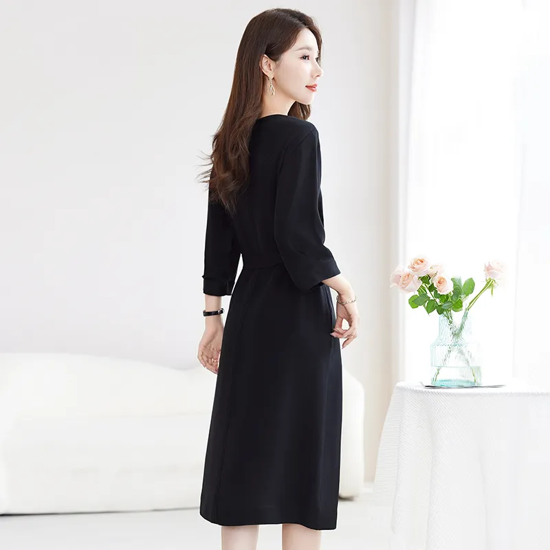 Ink Beauty Short Sleeved Dress Women's-5