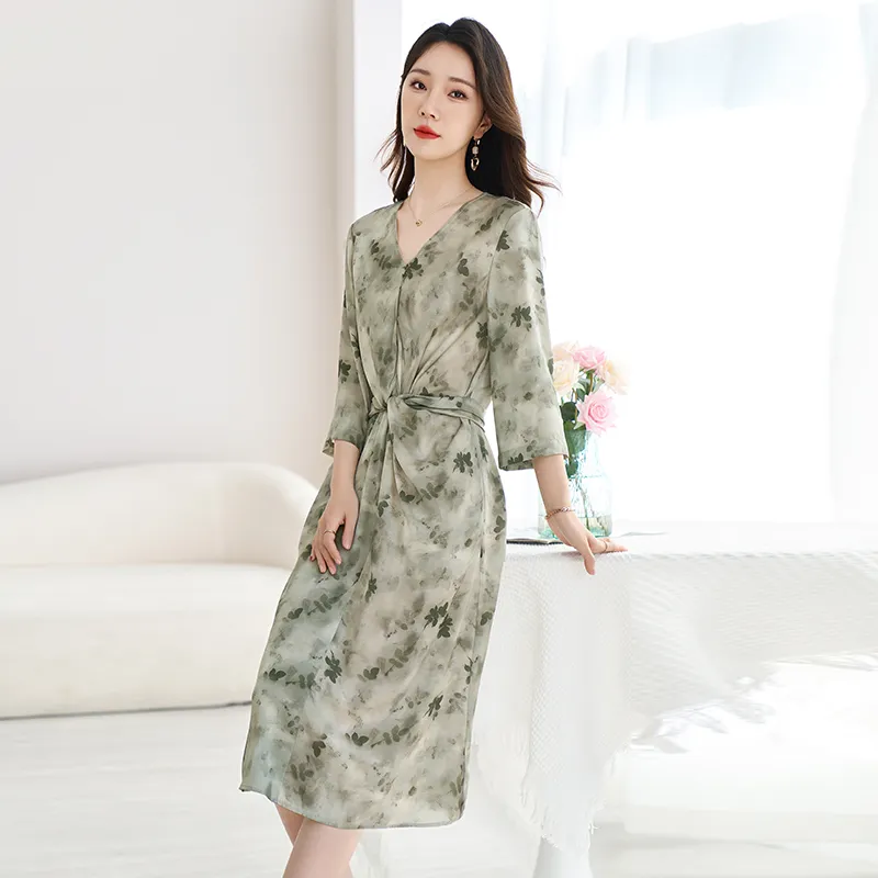 Ink Beauty Short Sleeved Dress Women's-3