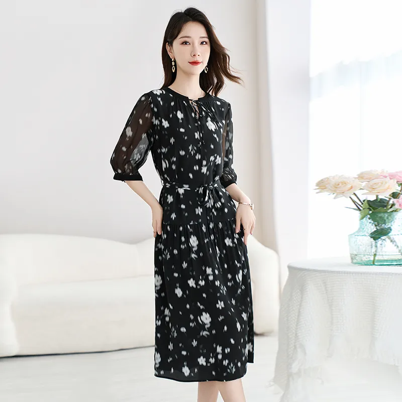 Ink Beauty Short Sleeved Dress Women's-3