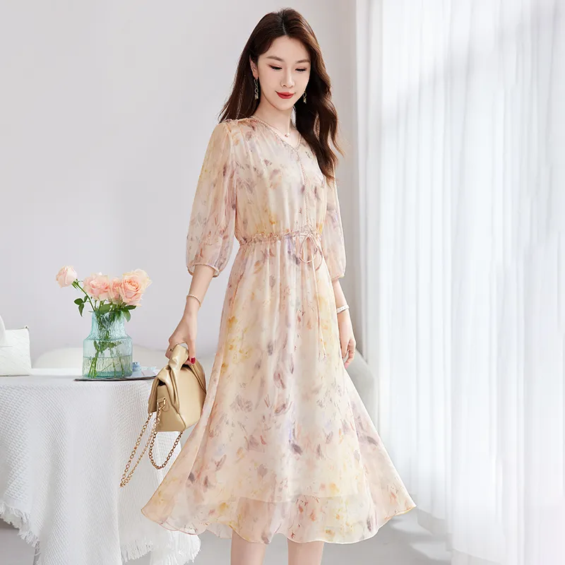 Ink Beauty Short Sleeved Dress Women's-3