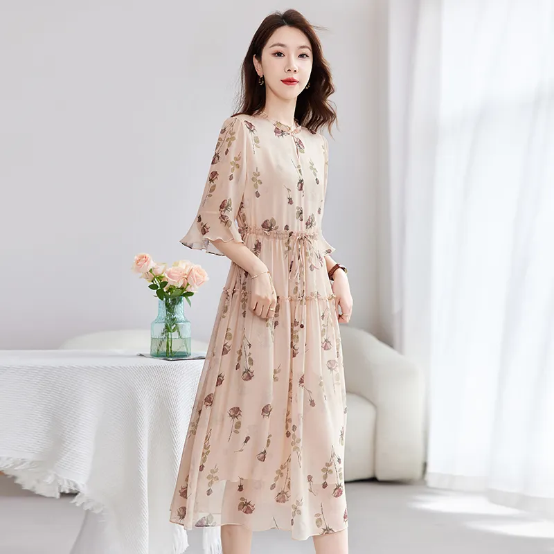 Ink Beauty Short Sleeved Dress Women's-2