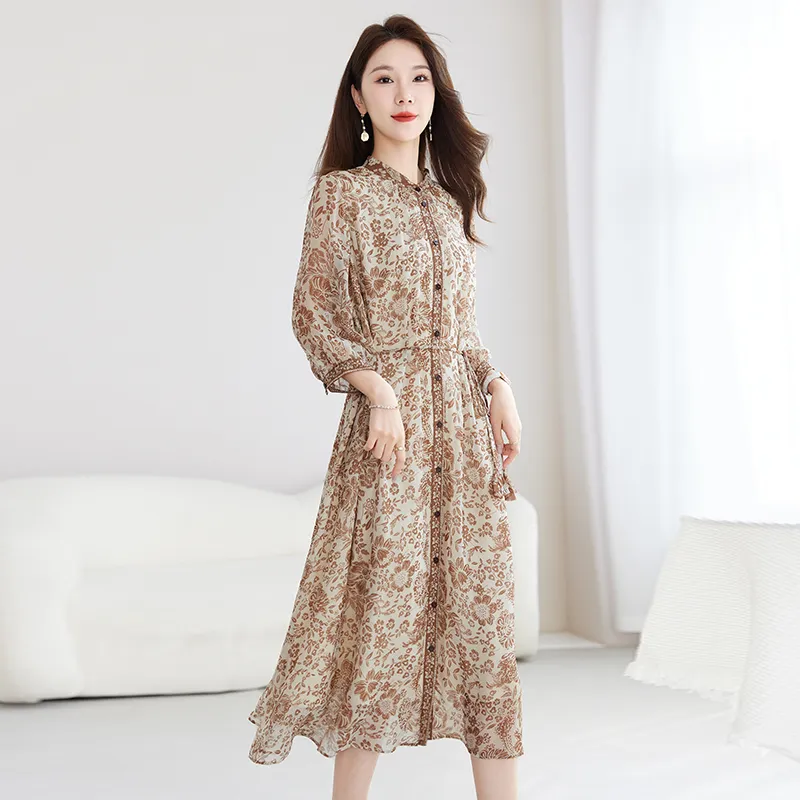 Ink Beauty Long Sleeved Dress Women's-3