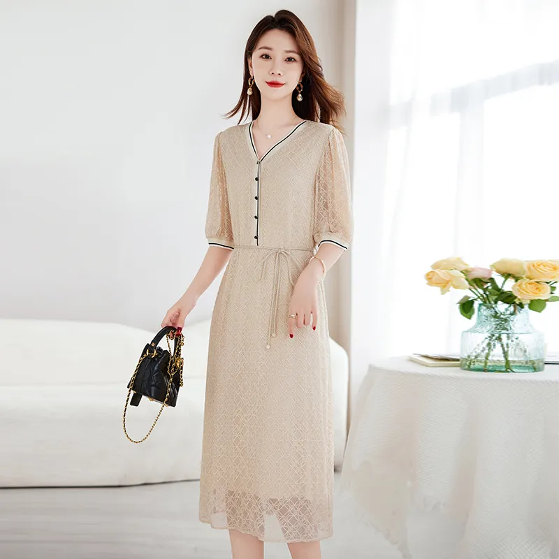 Ink Beauty Short Sleeved Dress Women's-11