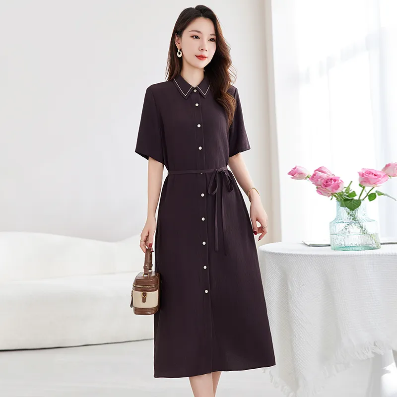 Ink Beauty Short Sleeved Dress Women's-7