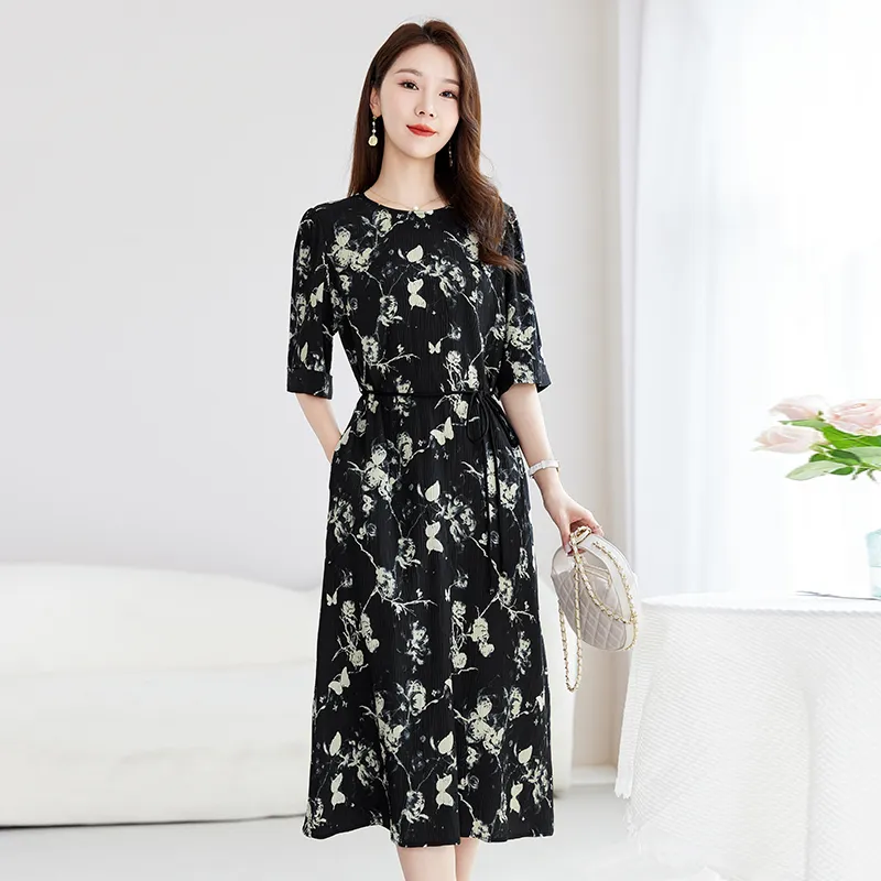Ink Beauty Short Sleeved Dress Women's-3