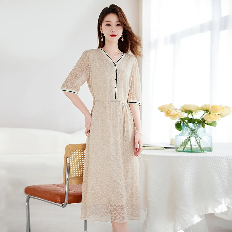 Ink Beauty Short Sleeved Dress Women's-8