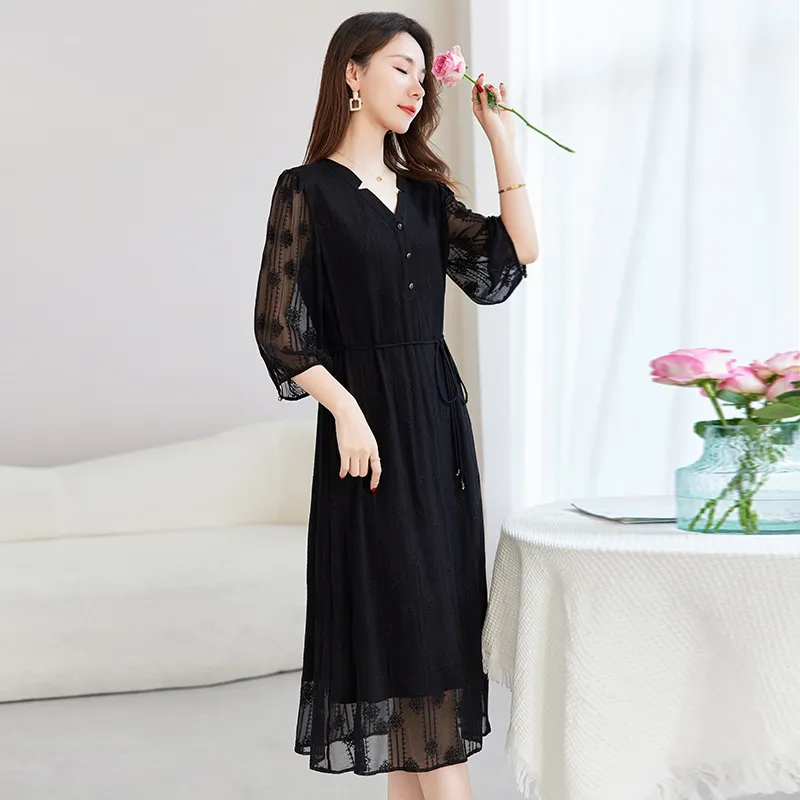 Ink Beauty Short Sleeved Dress Women's-9