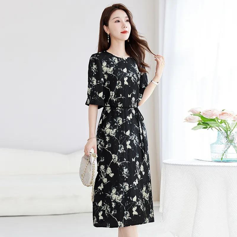 Ink Beauty Short Sleeved Dress Women's-4