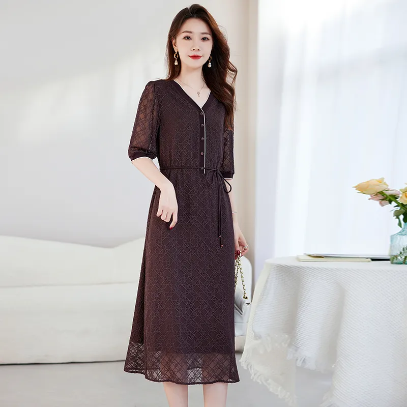 Ink Beauty Short Sleeved Dress Women's-2
