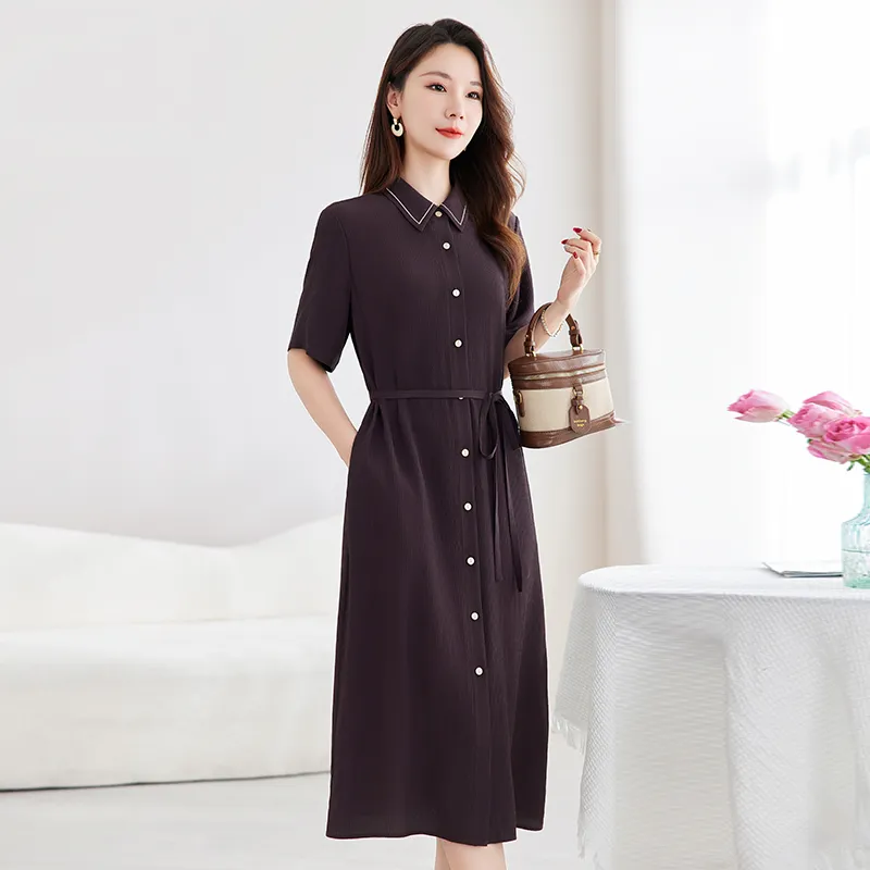 Ink Beauty Short Sleeved Dress Women's-6