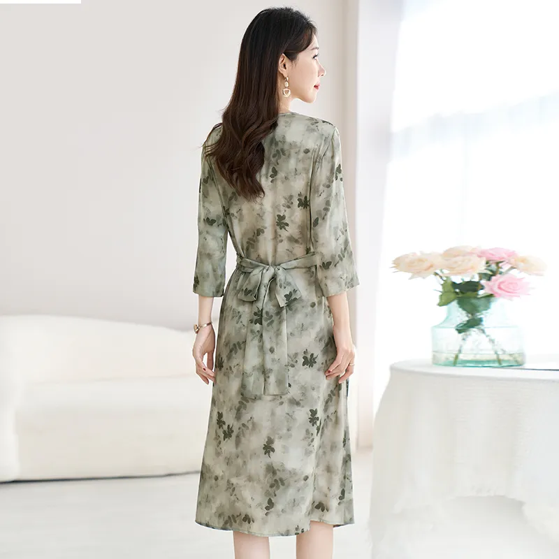 Ink Beauty Short Sleeved Dress Women's-4