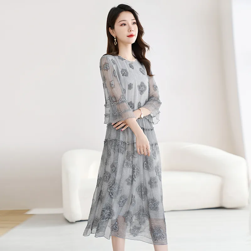 Ink Beauty Short Sleeved Dress Women's-4