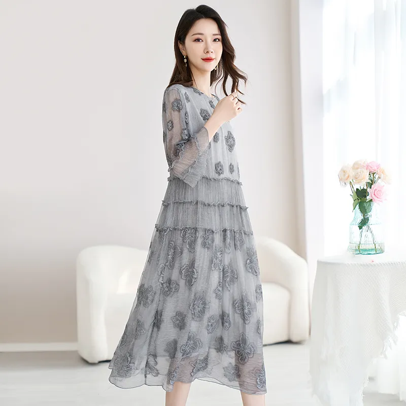 Ink Beauty Short Sleeved Dress Women's-2