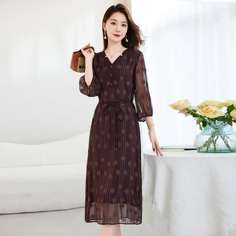 Ink Beauty Short Sleeved Dress Women's-5
