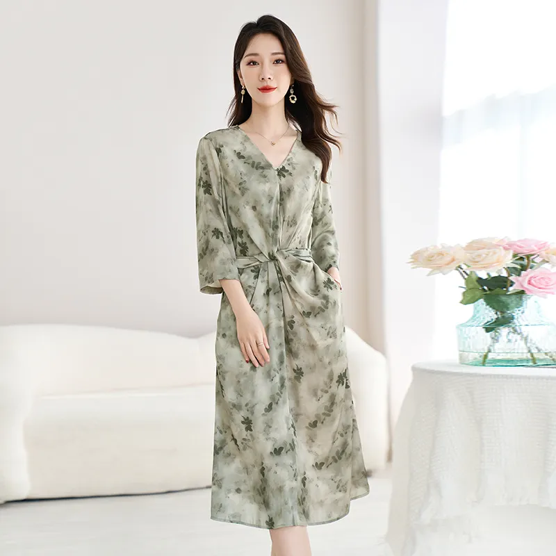 Ink Beauty Short Sleeved Dress Women's-1