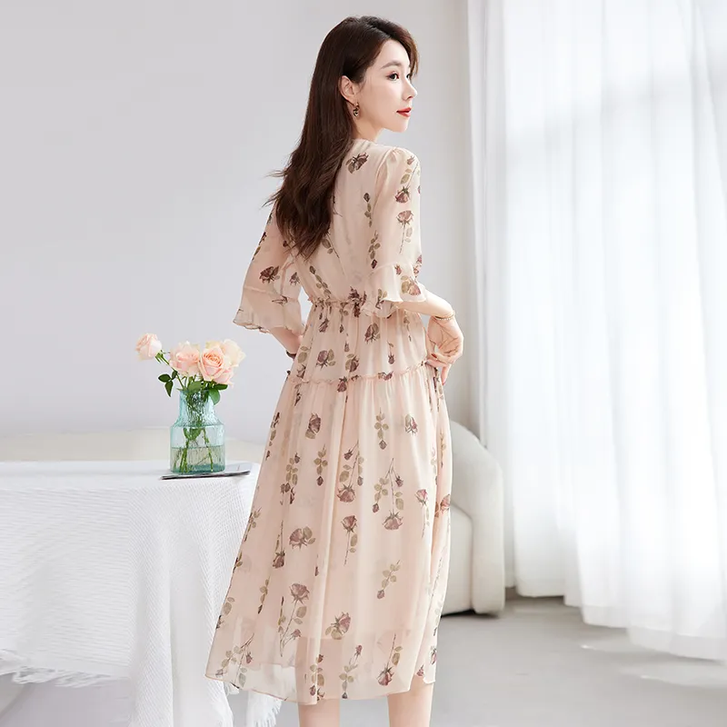 Ink Beauty Short Sleeved Dress Women's-3