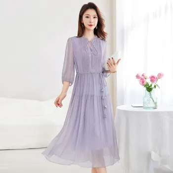 Ink Beauty Short Sleeved Dress Women's