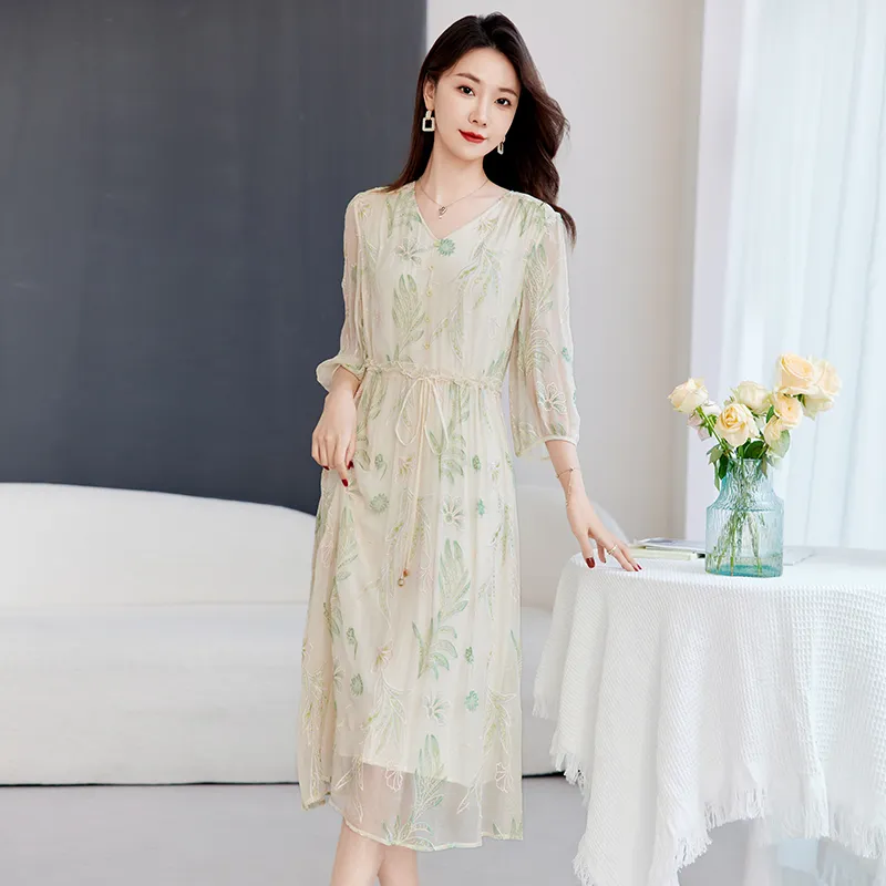 Ink Beauty Short Sleeved Dress Women's-2