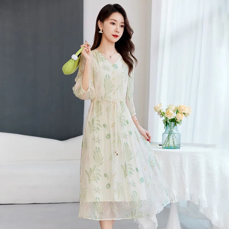 Ink Beauty Short Sleeved Dress Women's-3