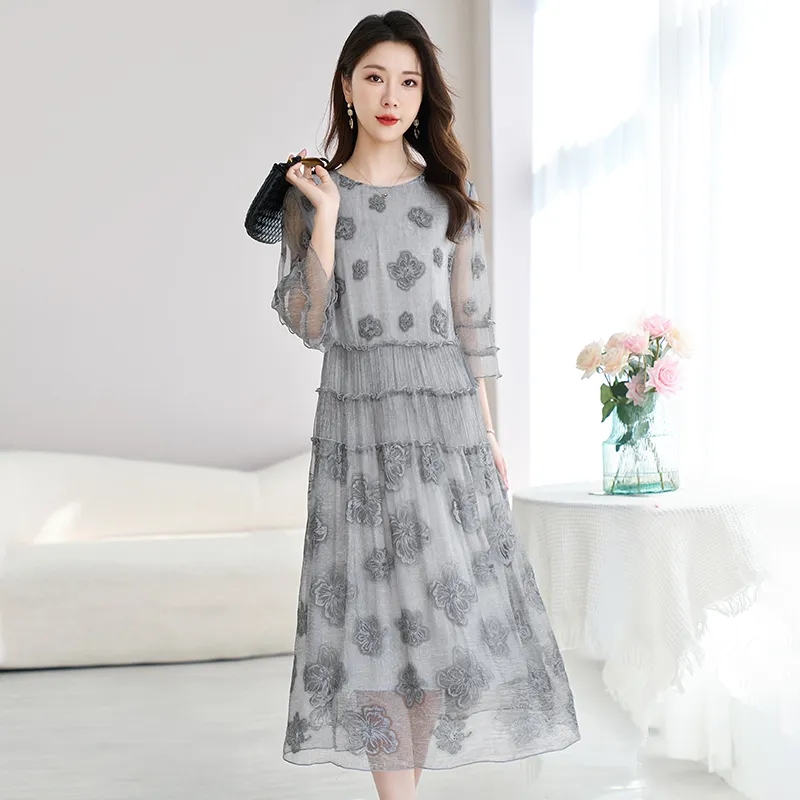 Ink Beauty Short Sleeved Dress Women's-3