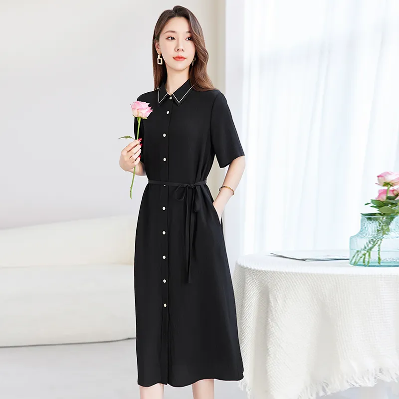 Ink Beauty Short Sleeved Dress Women's-2
