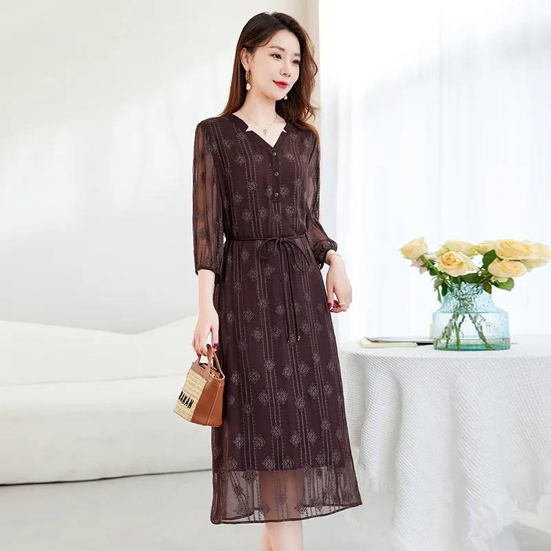 Ink Beauty Short Sleeved Dress Women's-7