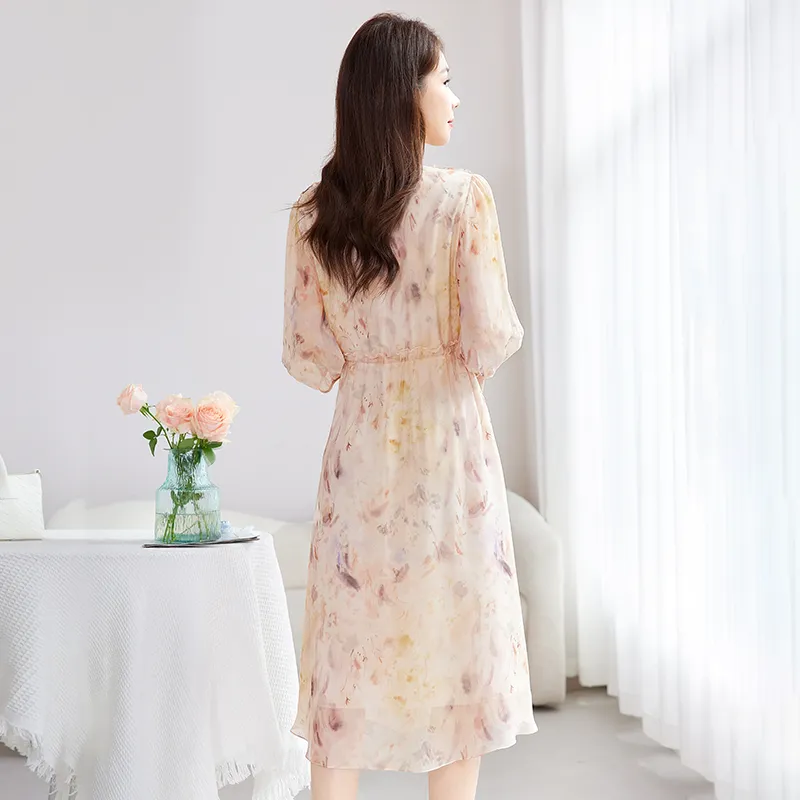 Ink Beauty Short Sleeved Dress Women's-4