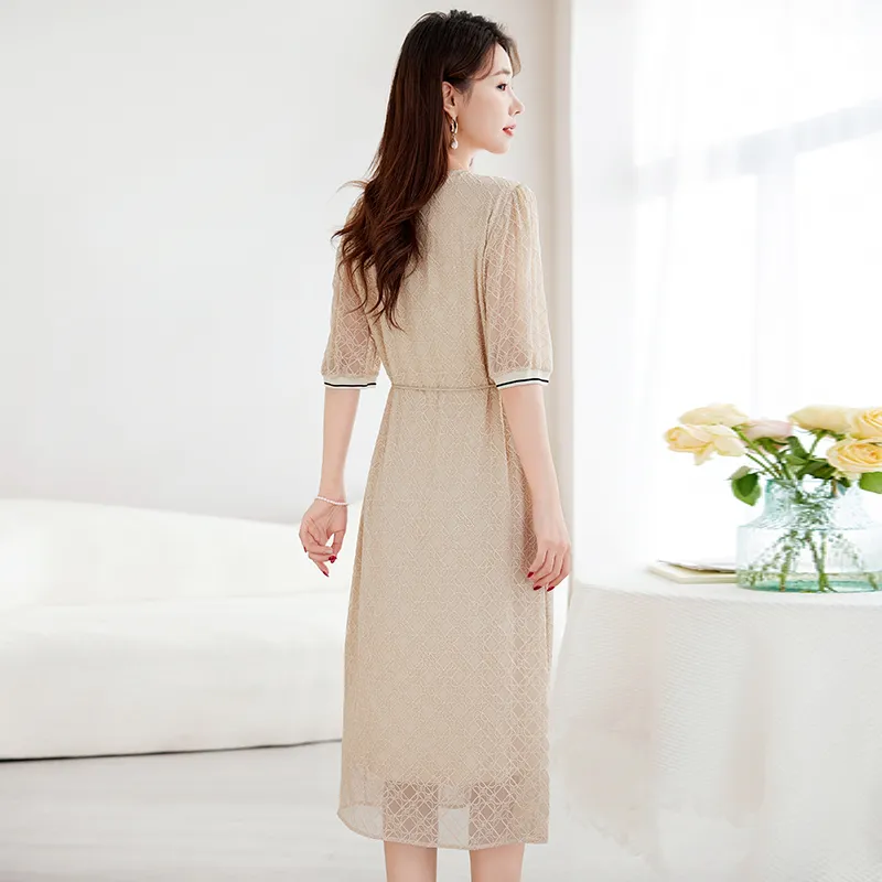 Ink Beauty Short Sleeved Dress Women's-12