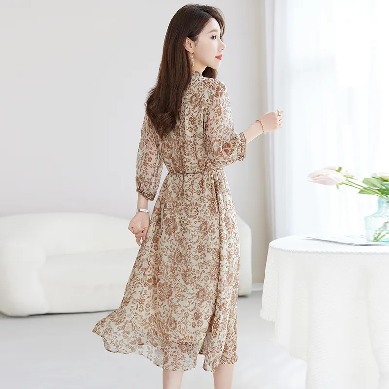 Ink Beauty Long Sleeved Dress Women's-4
