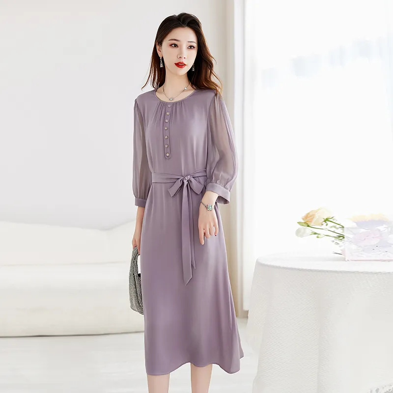 Ink Beauty Long Sleeved Dress Women's-1