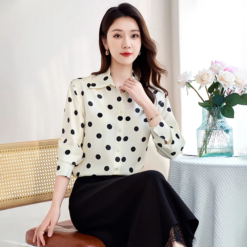 Ink Beauty Shirts Women's Polka Dot-2