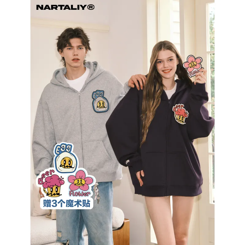 NARTALIY Cardigan Sweatshirt Unisex-8