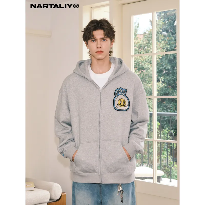NARTALIY Cardigan Sweatshirt Unisex-2