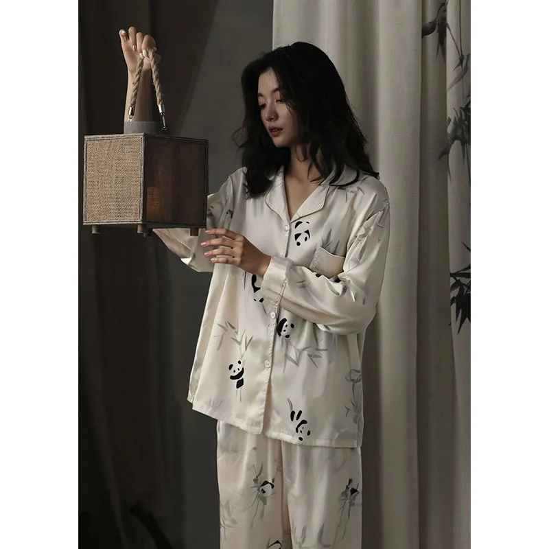 PLANDOO Pajama Set Women's Image Color-2
